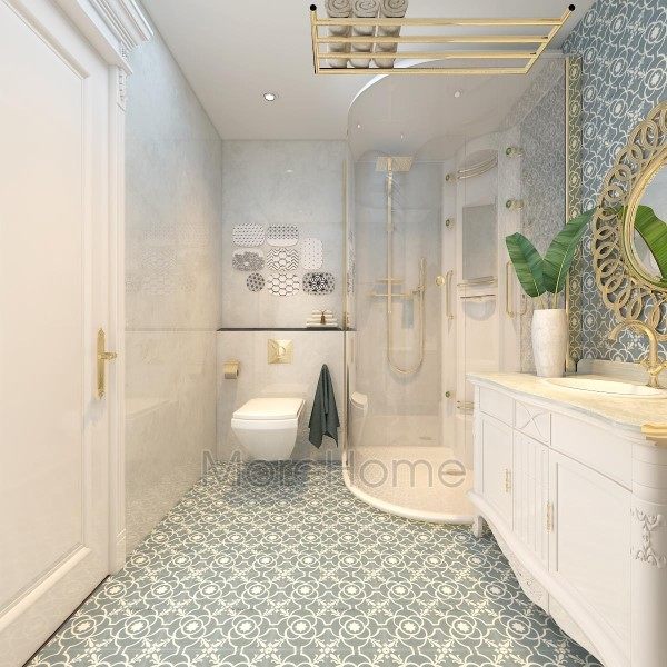 Thiết kế nội thất phòng tắm, nhà vệ sinh biệt thự EuroLand